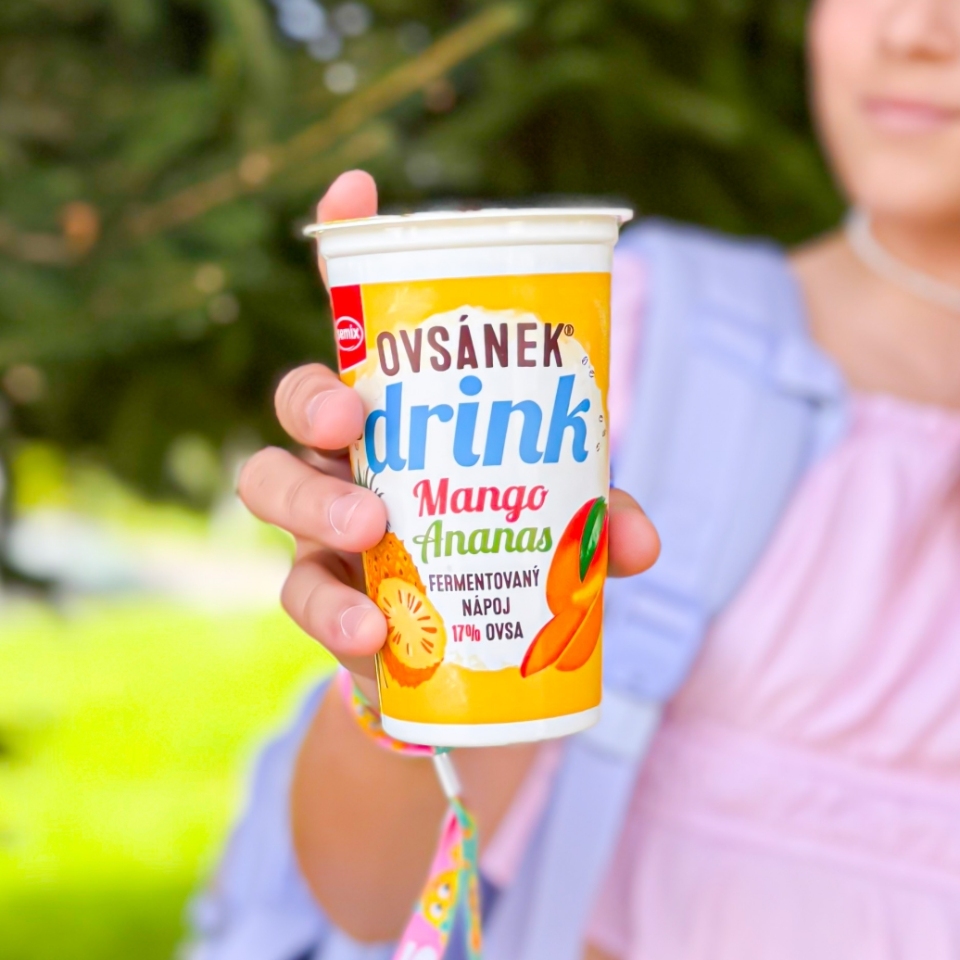 Ovsánek drink příchuť mango, ananas
