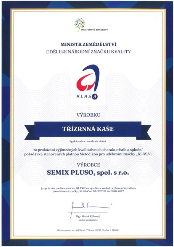 Klasa Award Threegrain porridge